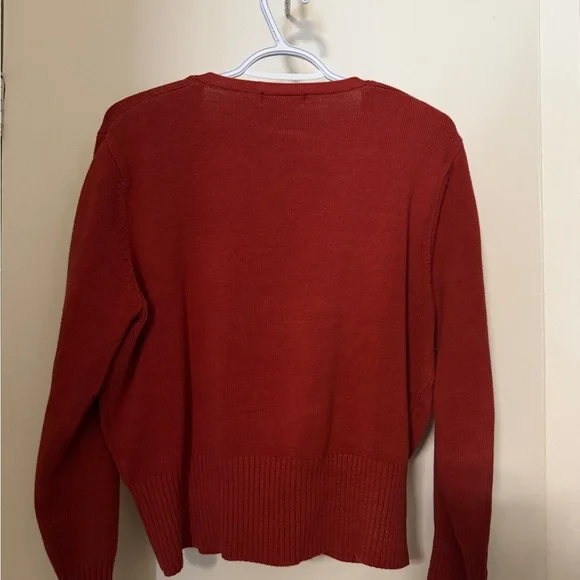 Cotton Ginny Women's Coral Cardigan Sweater - Picture 5 of 5